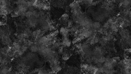 Plakat black wall, stone texture for the background. beautiful grey watercolor grunge. black marble texture background. misty effect for film, text or space.