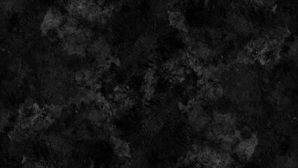 black wall, stone texture for the background. beautiful grey watercolor grunge. black marble texture background. misty effect for film, text or space.