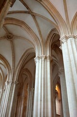 Interior del Monasterio de Alcobaça, Portugal