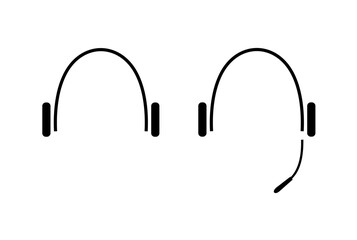 headphones isolated icon 