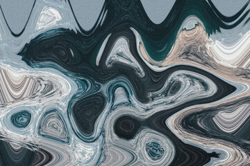 abstract blue background with waves