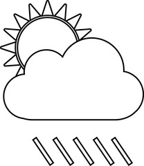 meteorology icons vector design illustration isolated on transparent background