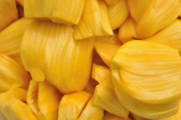Jackfruit, tropical fruit background