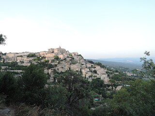 Fototapeta na wymiar GORDES is the One of the most famous villages of Provence.