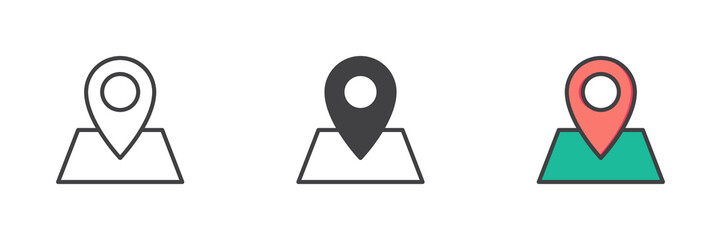 Map pin icon