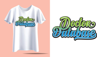 typography t shirt design