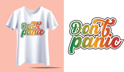 typography t shirt design