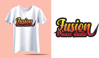 typography t shirt design