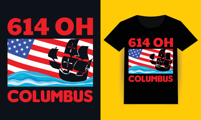 columbus day t shirt design