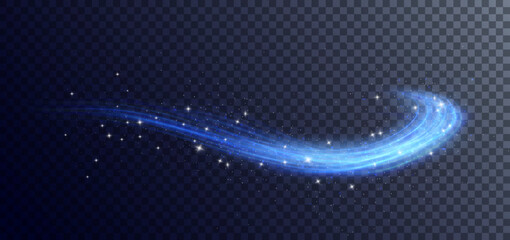 Cold blue winter wind texture. Holiday vector blizzard. Christmas effect of a cold blizzard. Vector PNG.	
