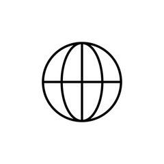 Web icon for web and mobile app. go to web sign and symbol. web click icon. Global search icon