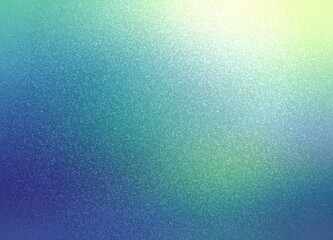 Subtle sanded shimmering background blue green ombre color. Half translucent glowing frosted texture.