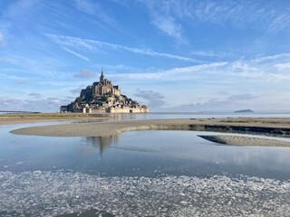 Saint Michel con marea baja IV
