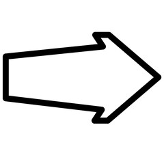 Arrow icon sign symbol design