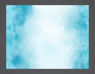 Abstract painting using watercolors. Design for your date, postcard, banner, logo.