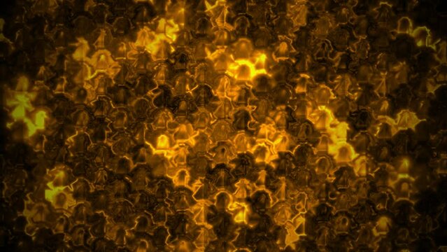 Abstract animated Shiny Gold background video