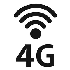 4g network. Innovation technology. Wireless mobile telecommunication service.