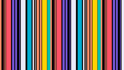Stripe geometric multicolor plaid pattern background textile design ,background with multicolor lines