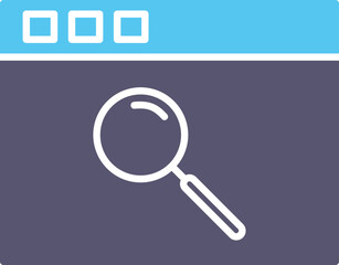 Unique Browser Vector Icon