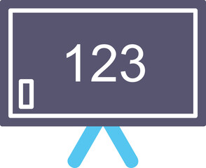 Unique Classroom Board Vector Icon