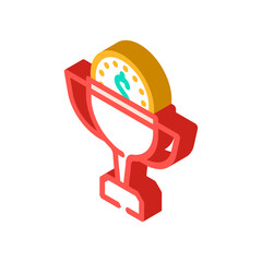 excellence business ethics isometric icon vector. excellence business ethics sign. isolated symbol illustration