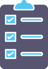 Unique Orders List Vector Icon