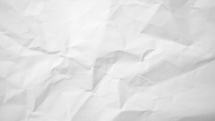 Crumpled paper ball isolated on white with clipping path.