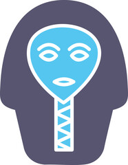 Egyptian Face Icon