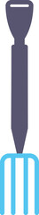 Naklejka premium Gardening Fork Icon