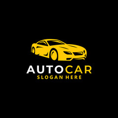 auto car logo vector design template