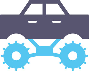Monster Truck Icon © JM Graphics