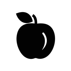apple silhouette icon