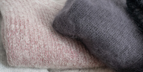 Pullover aus Alpaka, Angora und Mohair Wolle für die kalte Winterzeit
