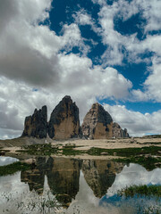 Spiegelung der Drei Zinnen
