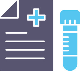 Obraz premium Blood Test Icon