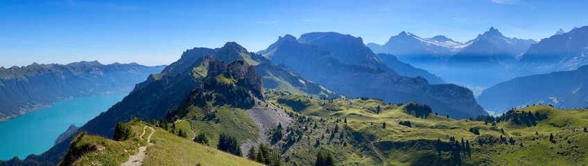 Bergpanorama Schynige Platte