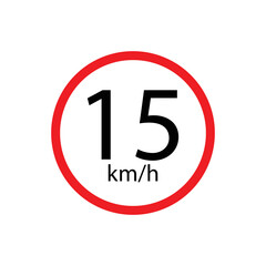 a vector in the form of a traffic sign