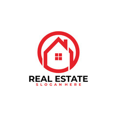 real estate logo icon vector design template