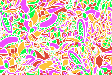 Fototapeta na wymiar Colorful abstract background nature, Hawaiians, or summer holiday 