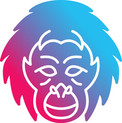 Orangutan Icon