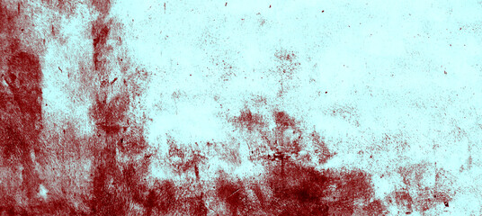 Spooky red background, Horror bloody wall background. white wall with blood splash for Creepy background
 - obrazy, fototapety, plakaty