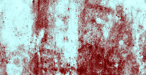Spooky red background, Horror bloody wall background. white wall with blood splash for Creepy background
