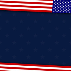 American flag background for any event