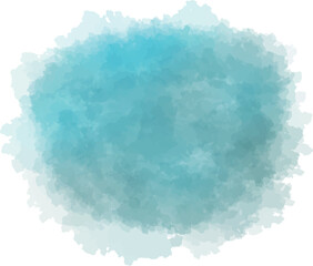 青と灰色の水彩絵の具のにじみ背景素材　ベクターデータ