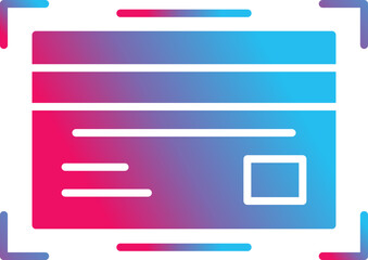 Obraz premium Credit Card Icon