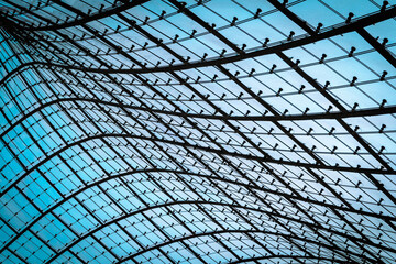 Metal Grid Background