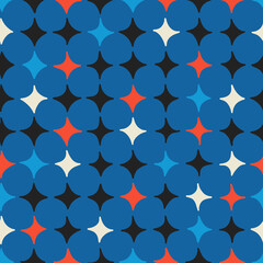 Seamless colorful doodle pattern. Hipster illustranion. Modern graphic design.