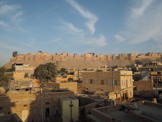 Jaisalmer is located in the Thar Desert in Rajasthan. So it is obvious that during summer the mercury will rise very high.