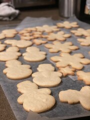 Fototapeta na wymiar Endless Christmas Cookies