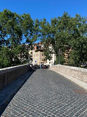 street in the old town Rome